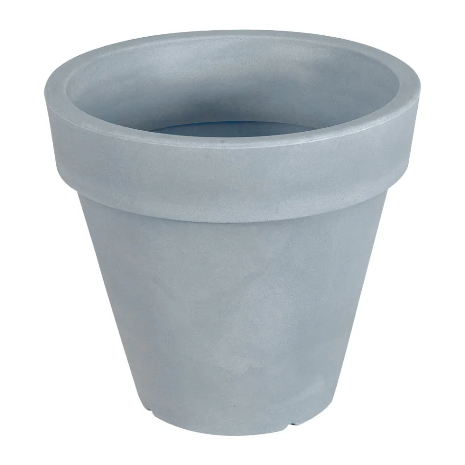 Rund farvet havevase eller med belysning Made in Italy - Avanas Viadurini