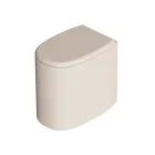 Gulvstående toiletskål i keramik i forskellige farver, lavet i Italien - Pige Viadurini