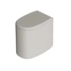 Gulvstående toiletskål i keramik i forskellige farver, lavet i Italien - Pige Viadurini