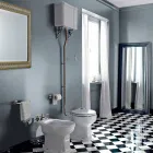 Keramisk gulvvase med kassette fremstillet i Italien - Marwa Viadurini