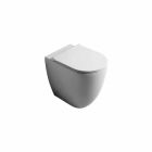 Vase toilet i hvid keramik moderne design Shine Square H50 Uindfattet Viadurini