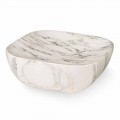Designbakke i Arabescato Hvid Carrara Marmor Fremstillet i Italien - Rock
