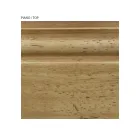 Vitrineskab i træ med 1 skuffe, 2 låger og 2 hylder Made in Italy - Nanna Viadurini