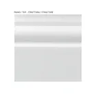 Vitrineskab i træ med 1 skuffe, 2 låger og 2 hylder Made in Italy - Nanna Viadurini