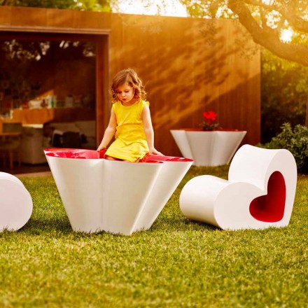 Vondom Agatha planter af moderne udendørs farvet polyethylen design Viadurini