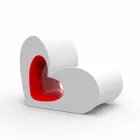 Vondom Agatha moderne design udendørs lænestol i farvet polyethylen Viadurini