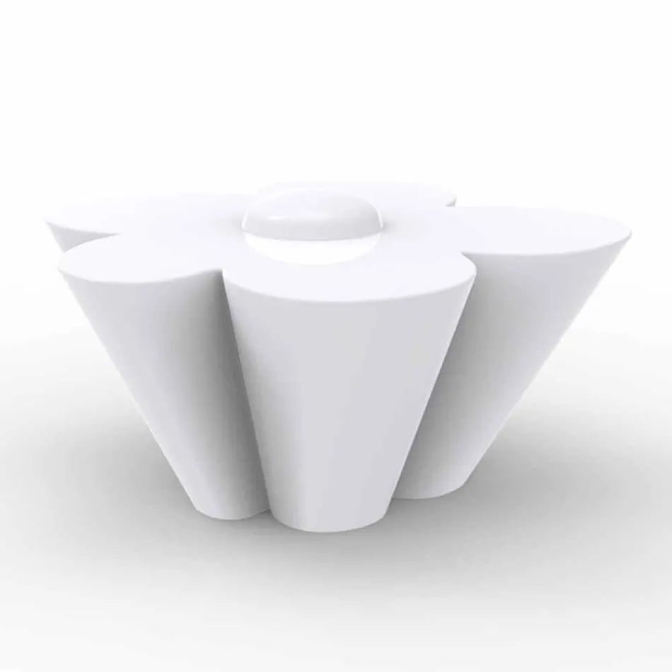 Vondom Agatha design udendørs bord i farvet polyethylen Viadurini