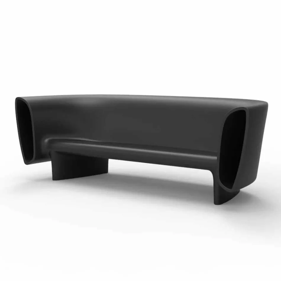 Vondom Bum Bum moderne design sort lakeret have sofa Viadurini