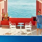 Vondom Delta moderne design polypropylen have stol Viadurini