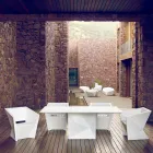 Vondom Faz hvidlakeret haveolde med moderne design Viadurini