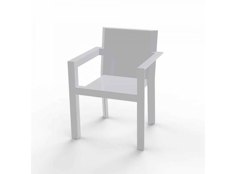 Vondom Frame udendørs stol med armlæn i moderne design Viadurini