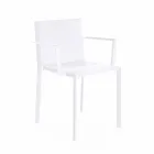 Vondom Quartz stol med armlæn i moderne design Viadurini