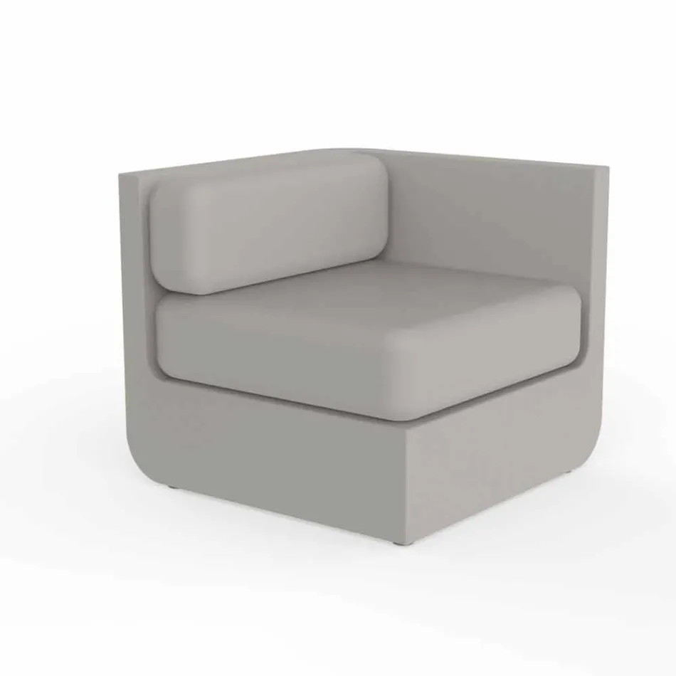 Vondom Ulm sammensætning taupe design haven lounge Viadurini