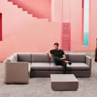 Vondom Ulm sammensætning taupe design haven lounge Viadurini