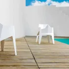 Vondom Voxel farverige have stol med moderne design Viadurini